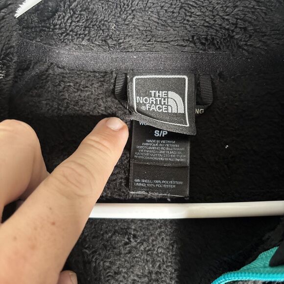 The North Face Osito 2 Full Zip Fleece Jacket Women Size S Black Hiking Outdoors - Picture 11 of 13